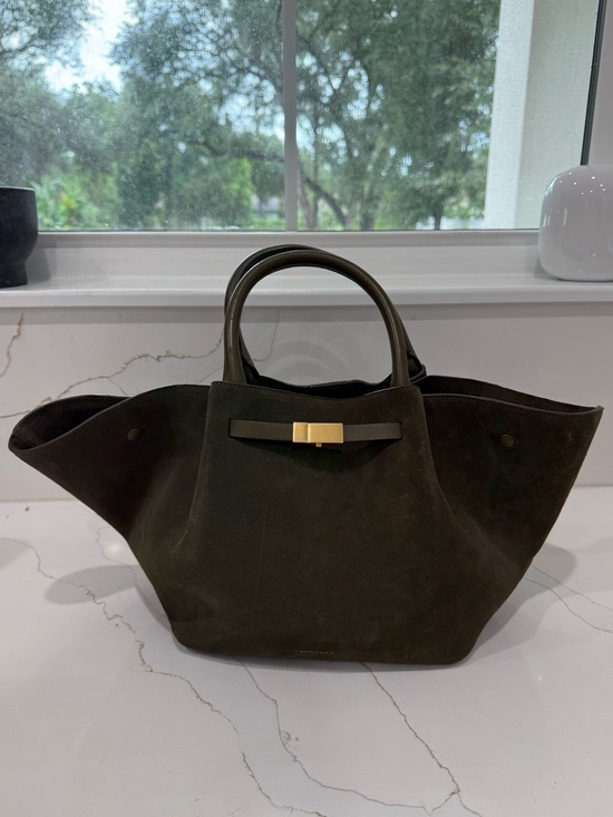 Demelier Handbags - Demelier New York Suede Tote